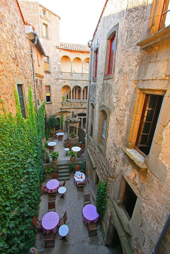 Hotel Restaurant D'Alibert Caunes-Minervois 外观 照片